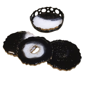 Coaster Set - Black