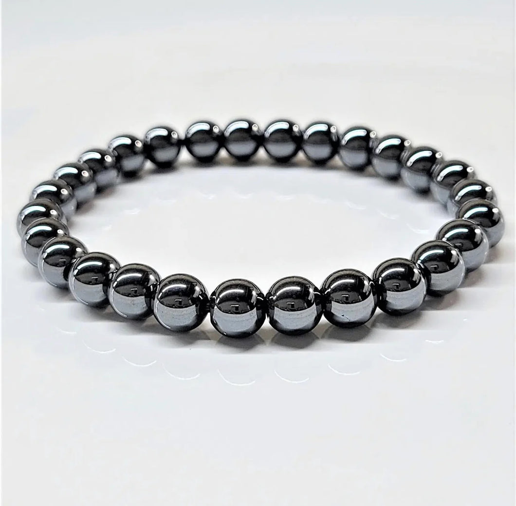 Hematite Bracelet--8 mm