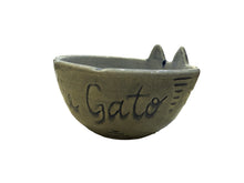 Cat Bowl, Small--Light Blue