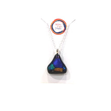 Dichroic Fused Glass Necklace