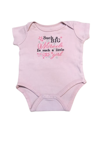 3-6 Months - Such A Big Miracle In Such A Little Girl