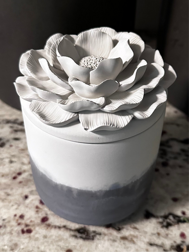 XL Flower Candle- Cactus Flower