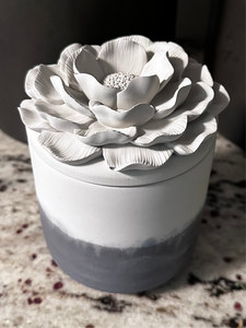 XL Flower Candle- Cactus Flower