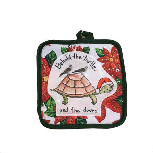 Behold Turtle Hot Pad