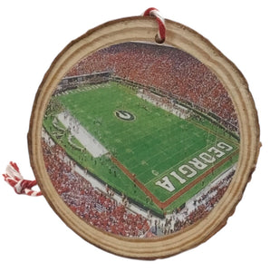 Georgia Football Ornament