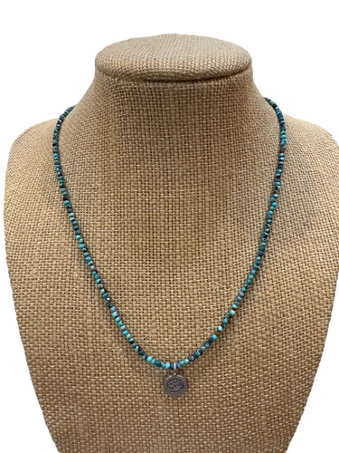 Yoga/Nature-Inspired Turquoise Necklace