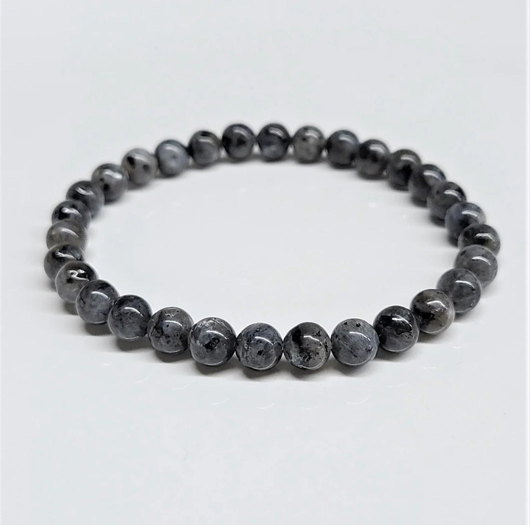 Larvikite Bracelet--6 mm