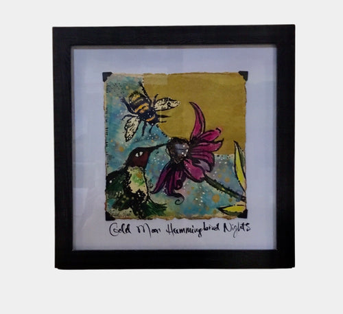 Gold Moon Hummingbird Nights