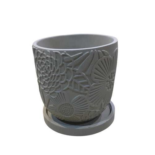 Floral Print Planters
