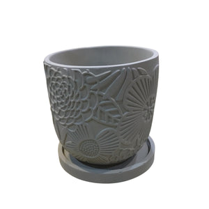 Floral Print Planters