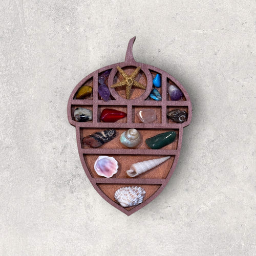 Mini Acorn Curio Shelf