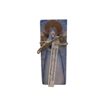 Small Wood Block Angel "Sometimes Angels.."