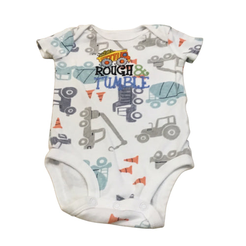 3-6 Month Onesie -Rough & Tumble