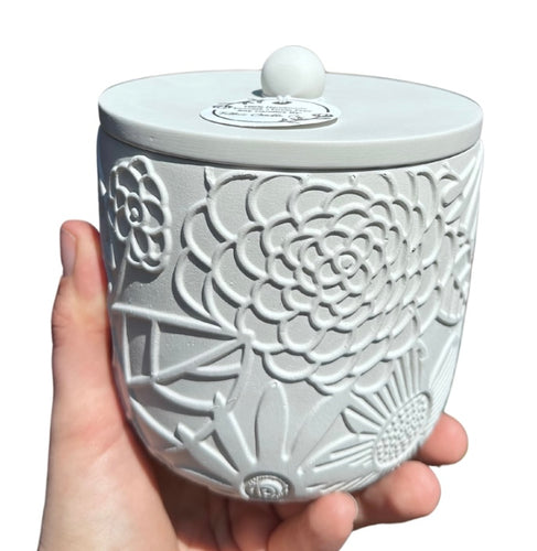 Floral Print Candle- Cactus Flower