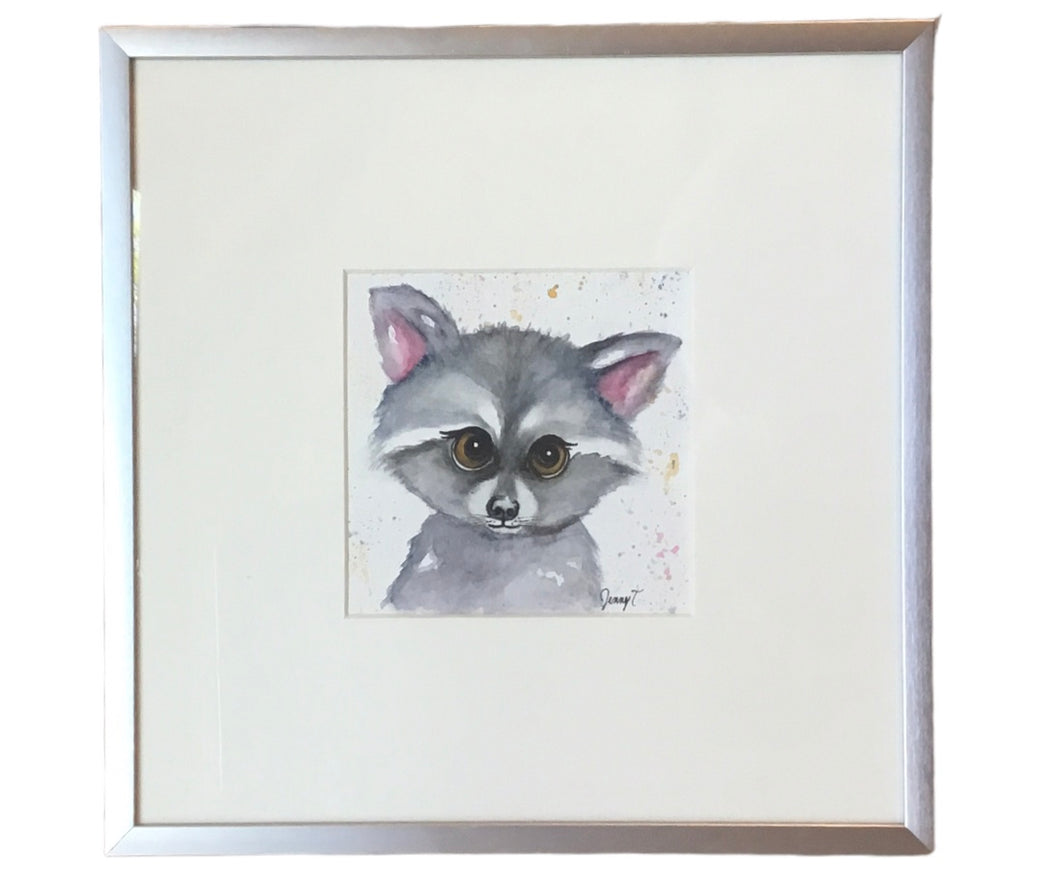 Baby Raccoon Splatter