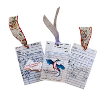 Vintage Checkout Card Bookmark