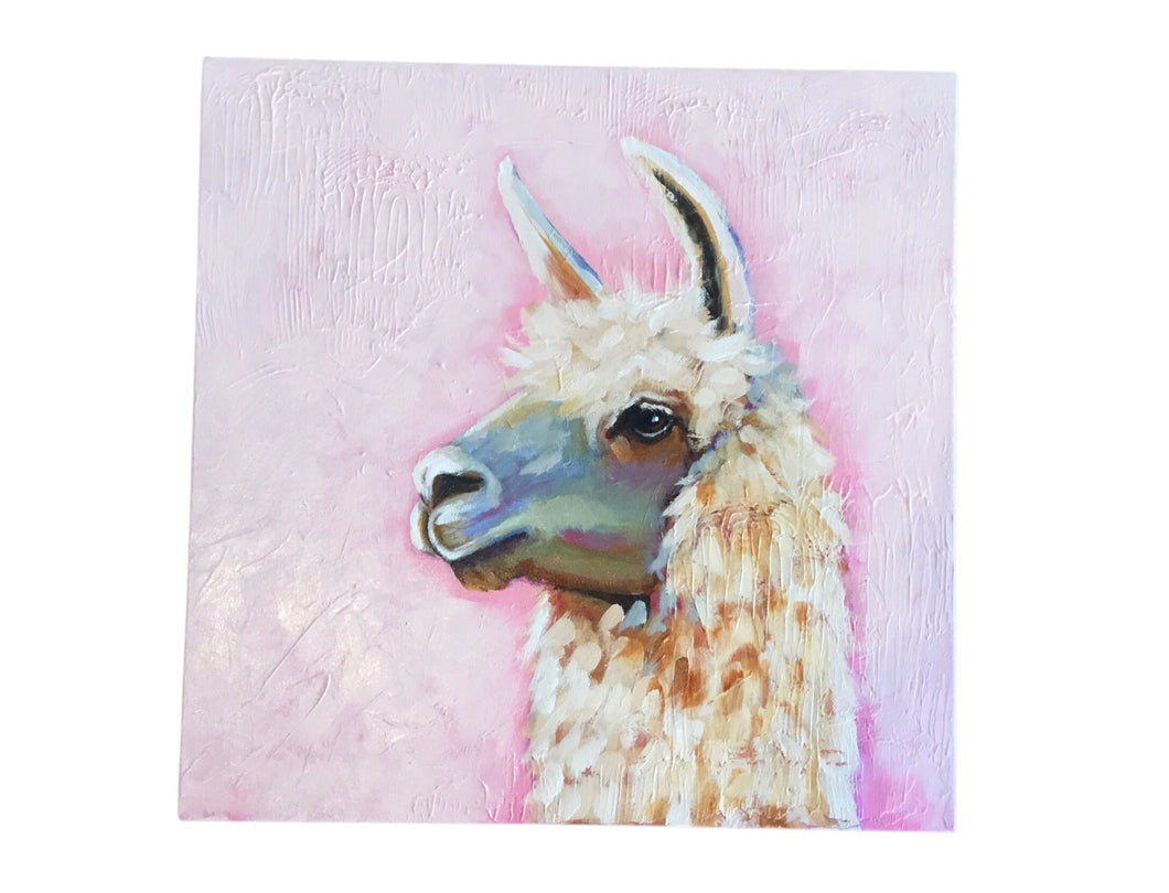 Llama Painting