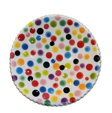 Scalloped Polka Dot Bowl - Medium
