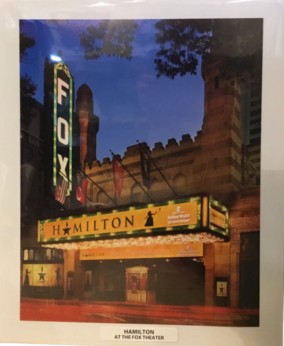 Hamilton at The Fox (11 x 14)