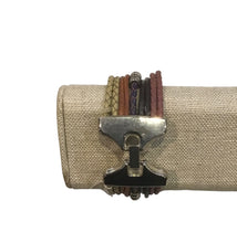 Multi-Strand Leather Bracelet