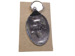 Spoon Bowl Stamped Keychains