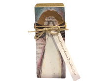 Small Wood Block Angel " A friend loves at all times.."