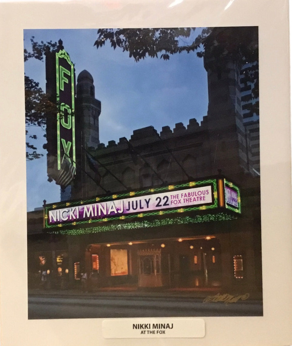 Nicki Minaj At The Fox