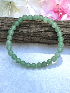Green Aventurine Bracelet--6 mm