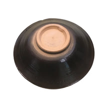 Small Bowl with Wide Rim, Black