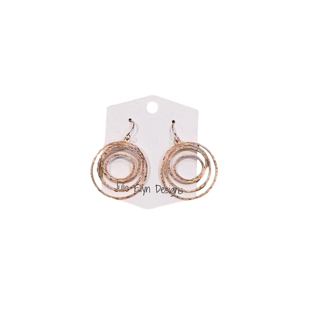 Medium Rose Gold Hoop Earrings