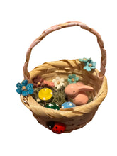 Bunny Tea Party Tiny Basket