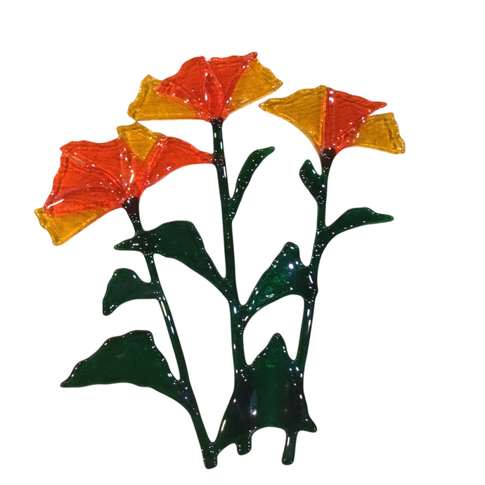 Multi Stem Suncatcher-Yellow/Orange