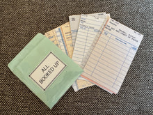 Vintage Library Checkout Card Memo Pack