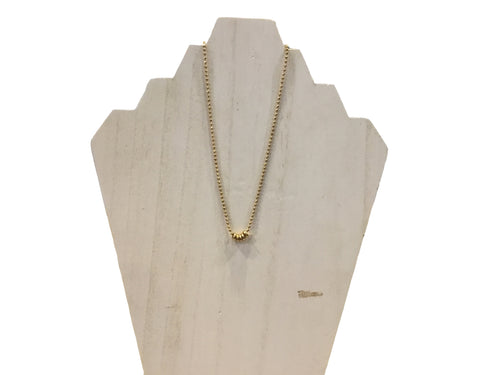 Brass Multi-Hoop Mini Pendant