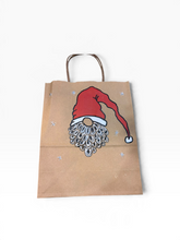 Hand-painted Christmas Gift Bag - Small