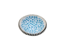 Small Polka Dot Footed Bowls