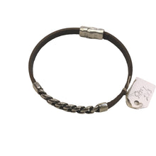 Sliver chain bar bracelet