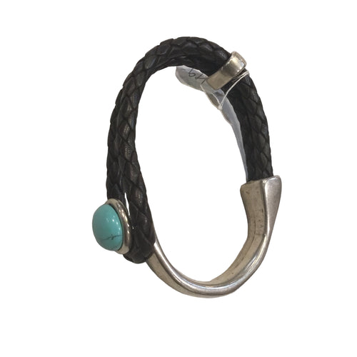 Brown and Turquoise Bracelet