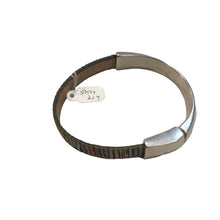 Metallic Leather Bracelet