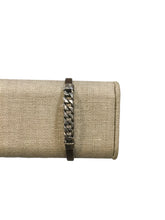 Sliver chain bar bracelet