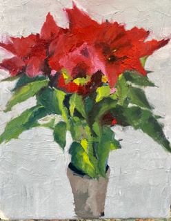 Poinsettia Pot