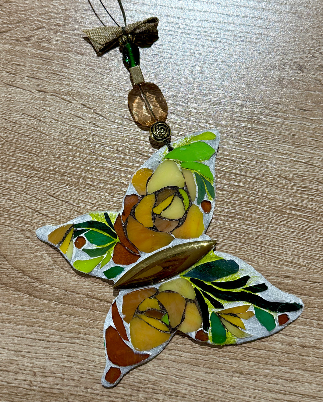 Brown Butterfly Ornament