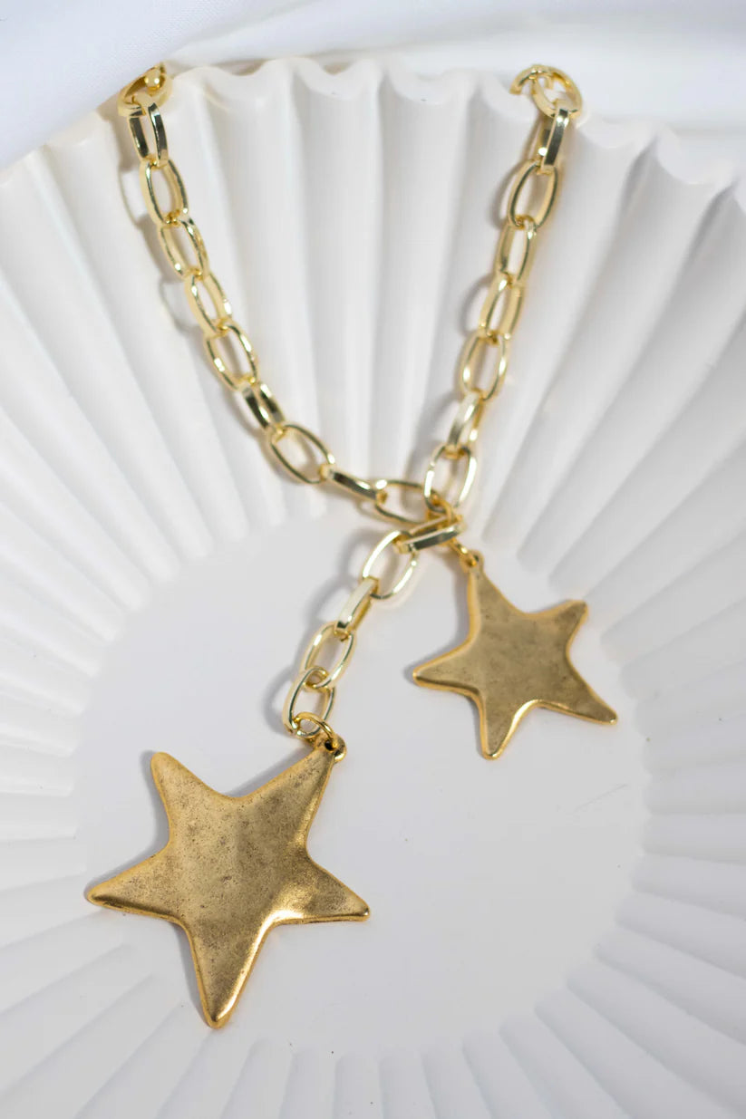 layered Star Necklace 16