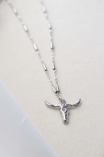 Silver Fighter Necklace 16