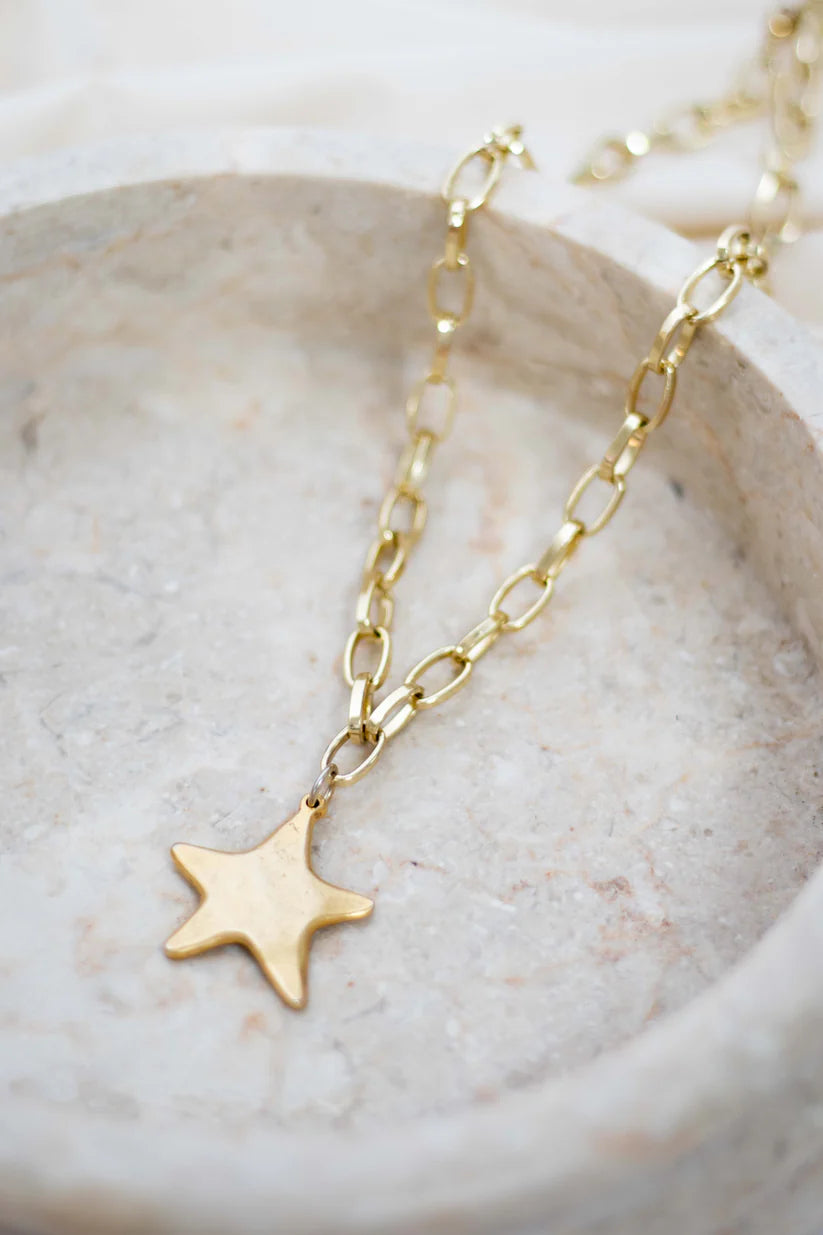 Medium Star Necklace 16