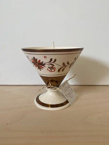 Soy Candle in Antique Lusterware