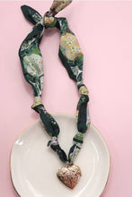 Handmade Scarf Charm Necklace
