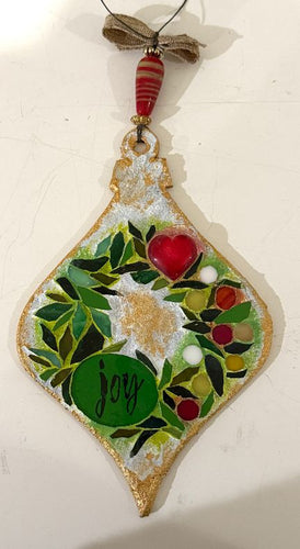 Joy Ornament- Medium