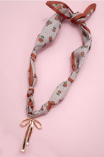 Handmade Scarf Charm Necklace