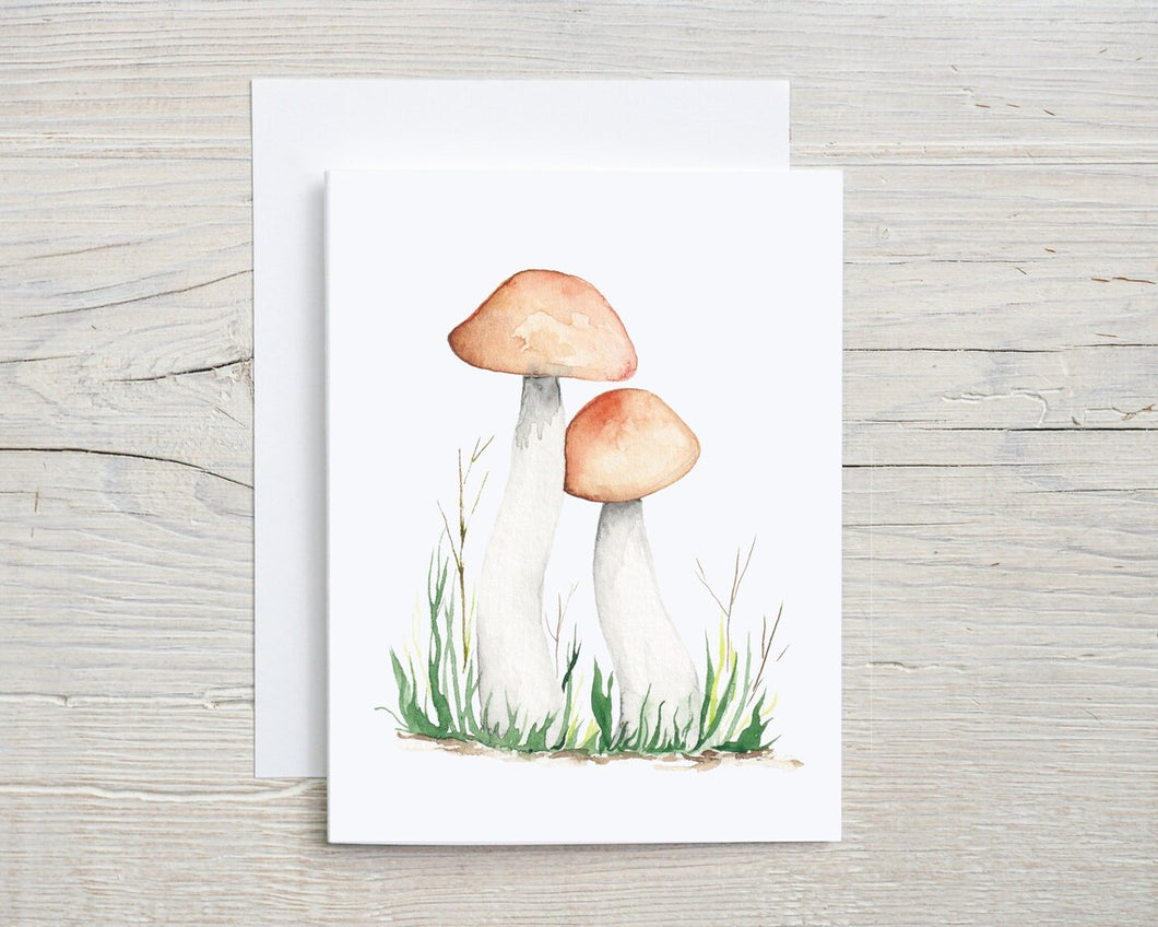 Porcini Mushroom Greeting Card